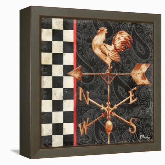 Paisley Weathervanes II-Paul Brent-Framed Stretched Canvas