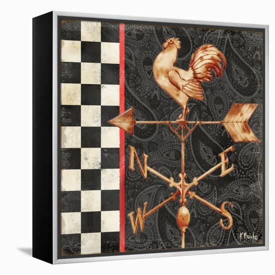 Paisley Weathervanes II-Paul Brent-Framed Stretched Canvas