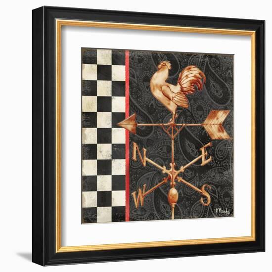 Paisley Weathervanes II-Paul Brent-Framed Art Print