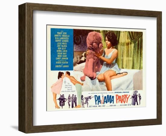 Pajama Party-null-Framed Art Print