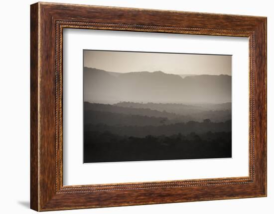 Pakaraima Mountains and Rainforest, Guyana-Pete Oxford-Framed Photographic Print