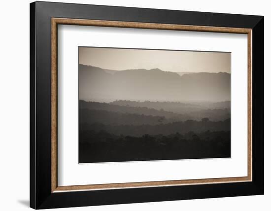 Pakaraima Mountains and Rainforest, Guyana-Pete Oxford-Framed Photographic Print