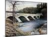 Pakenham Bridge-Kevin Dodds-Mounted Giclee Print