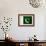 Pakistan Flag Design with Wood Patterning - Flags of the World Series-Philippe Hugonnard-Framed Premium Giclee Print displayed on a wall