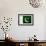 Pakistan Flag Design with Wood Patterning - Flags of the World Series-Philippe Hugonnard-Framed Premium Giclee Print displayed on a wall