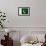 Pakistan Flag Design with Wood Patterning - Flags of the World Series-Philippe Hugonnard-Framed Art Print displayed on a wall