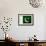 Pakistan Flag Design with Wood Patterning - Flags of the World Series-Philippe Hugonnard-Framed Art Print displayed on a wall