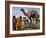 Pakistan Folk Dancers Perform; Owner Sits with His Camel, Annual Festival Horse and Cattle Show-null-Framed Photographic Print