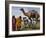 Pakistan Folk Dancers Perform; Owner Sits with His Camel, Annual Festival Horse and Cattle Show-null-Framed Photographic Print