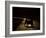 Pakistani Boy Pushes a Cart Along the Main Street in Rawalpindi, Pakistan-null-Framed Photographic Print