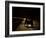 Pakistani Boy Pushes a Cart Along the Main Street in Rawalpindi, Pakistan-null-Framed Photographic Print