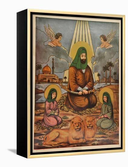 Pakistani Folk Print-null-Framed Premier Image Canvas