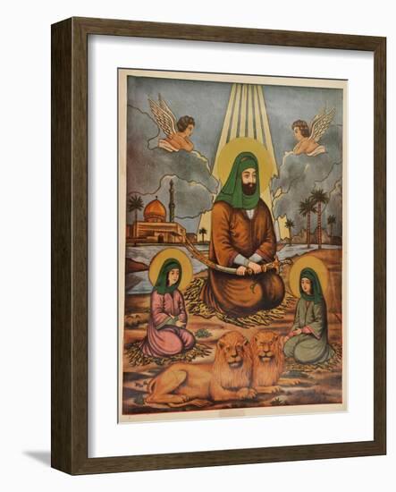 Pakistani Folk Print-null-Framed Giclee Print