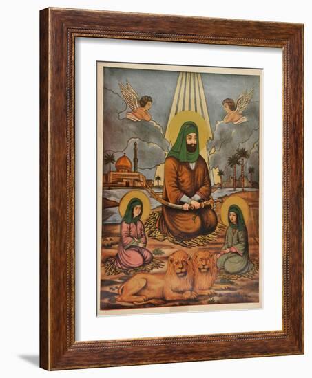 Pakistani Folk Print-null-Framed Giclee Print