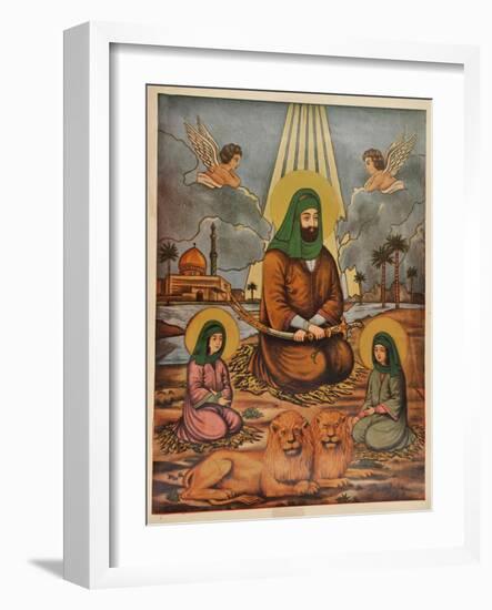 Pakistani Folk Print-null-Framed Giclee Print