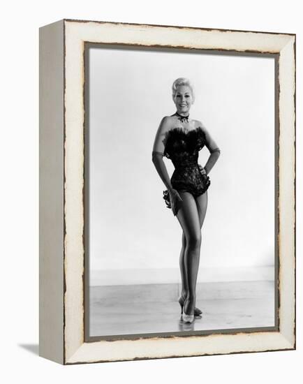 PAL JOEY, 1957 directed by GEORGE SIDNEY Kim Novak (b/w photo)-null-Framed Stretched Canvas