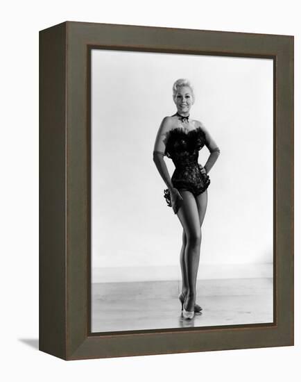 PAL JOEY, 1957 directed by GEORGE SIDNEY Kim Novak (b/w photo)-null-Framed Stretched Canvas