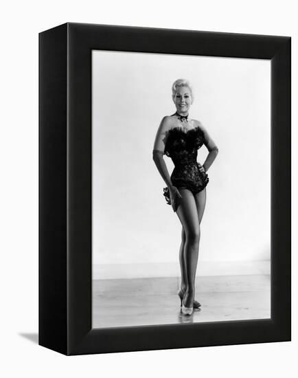 PAL JOEY, 1957 directed by GEORGE SIDNEY Kim Novak (b/w photo)-null-Framed Stretched Canvas