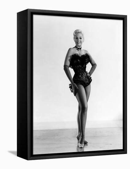 PAL JOEY, 1957 directed by GEORGE SIDNEY Kim Novak (b/w photo)-null-Framed Stretched Canvas