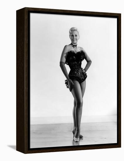 PAL JOEY, 1957 directed by GEORGE SIDNEY Kim Novak (b/w photo)-null-Framed Stretched Canvas