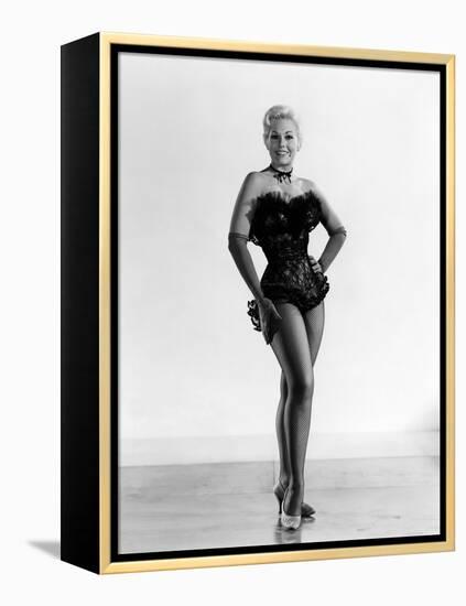 PAL JOEY, 1957 directed by GEORGE SIDNEY Kim Novak (b/w photo)-null-Framed Stretched Canvas