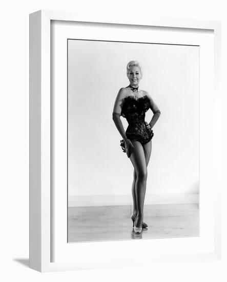 PAL JOEY, 1957 directed by GEORGE SIDNEY Kim Novak (b/w photo)-null-Framed Photo