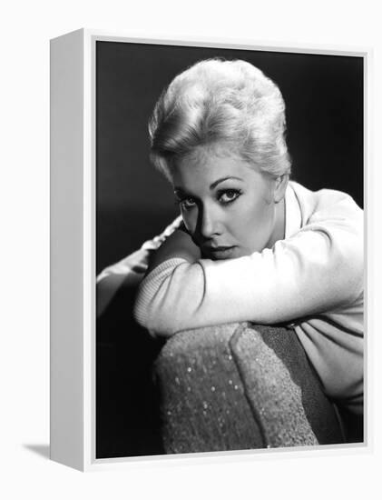 PAL JOEY, 1957 directed by GEORGE SIDNEY Kim Novak (b/w photo)-null-Framed Stretched Canvas