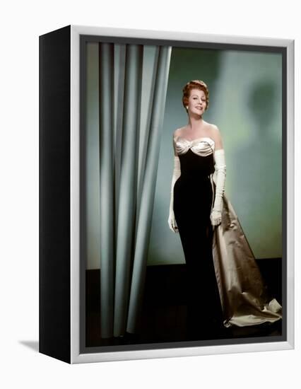 PAL JOEY, 1957 directed by GEORGE SIDNEY Rita Hayworth (photo)-null-Framed Stretched Canvas
