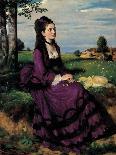 Lady in Violet, 1874-Pal Szinyei Merse-Giclee Print