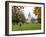 Palace and Gardens, Karlsruhe, Baden-Wurttemberg, Germany, Europe-Hans Peter Merten-Framed Photographic Print