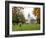 Palace and Gardens, Karlsruhe, Baden-Wurttemberg, Germany, Europe-Hans Peter Merten-Framed Photographic Print