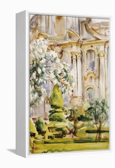 Palace and Gardens, Spain, 1912-John Singer Sargent-Framed Premier Image Canvas