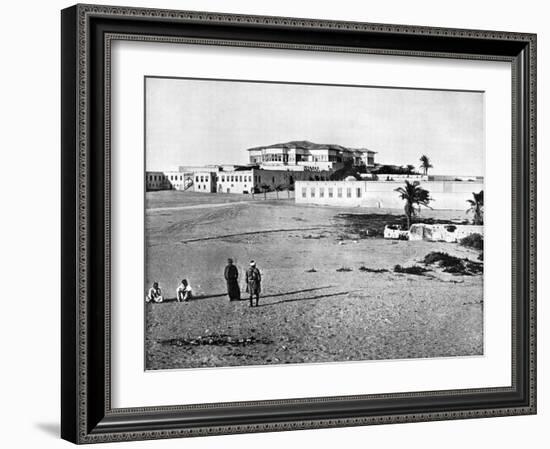 Palace and Harem, Alexandria, Egypt, 1893-John L Stoddard-Framed Giclee Print