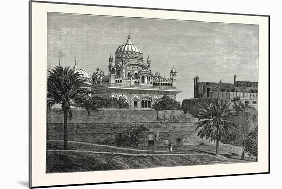 Palace at Lahore, India-null-Mounted Giclee Print