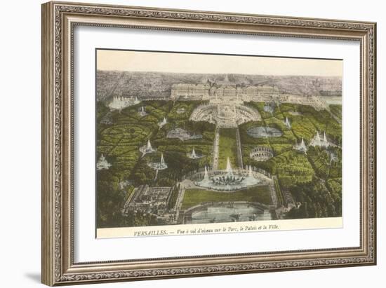 Palace at Versailles, France--Framed Art Print