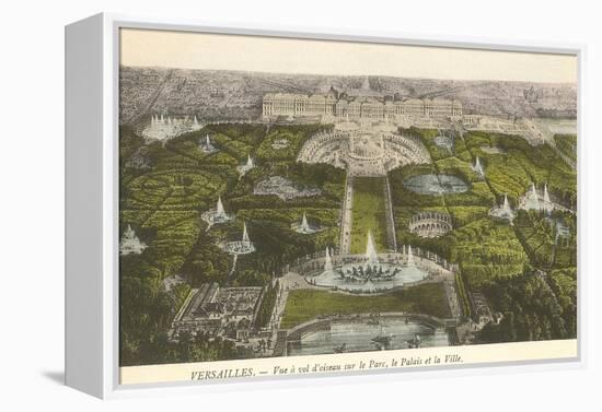 Palace at Versailles, France-null-Framed Stretched Canvas