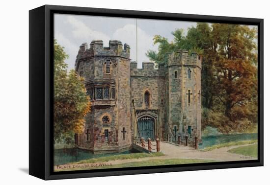 Palace Drawbridge, Wells-Alfred Robert Quinton-Framed Premier Image Canvas