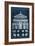 Palace Facade Blueprint I-Vision Studio-Framed Art Print