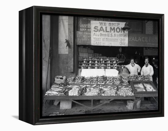 Palace Fish Market, Seattle, 1925-Asahel Curtis-Framed Premier Image Canvas