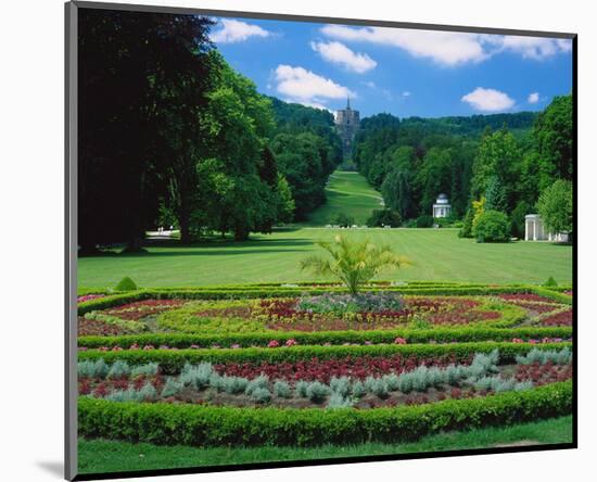 Palace Garden Kassel Germany-null-Mounted Art Print