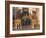 Palace Guards Outside First Courtyard, Prague Castle, Prague, Czech Republic, Europe-Neale Clarke-Framed Photographic Print