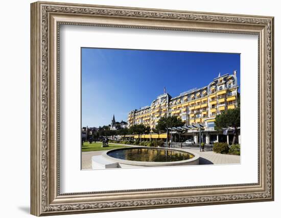 Palace Hotel, Montreux, Vaud, Switzerland, Europe-Christian Kober-Framed Photographic Print