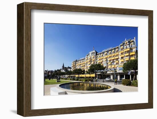 Palace Hotel, Montreux, Vaud, Switzerland, Europe-Christian Kober-Framed Photographic Print