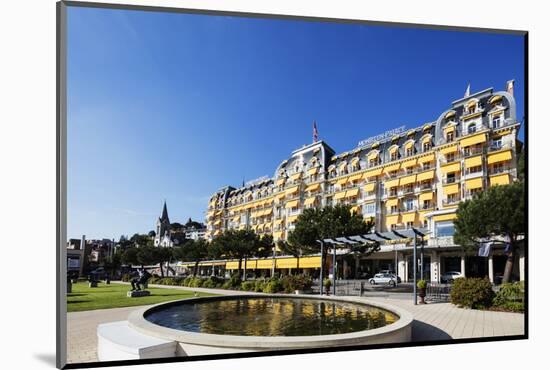 Palace Hotel, Montreux, Vaud, Switzerland, Europe-Christian Kober-Mounted Photographic Print