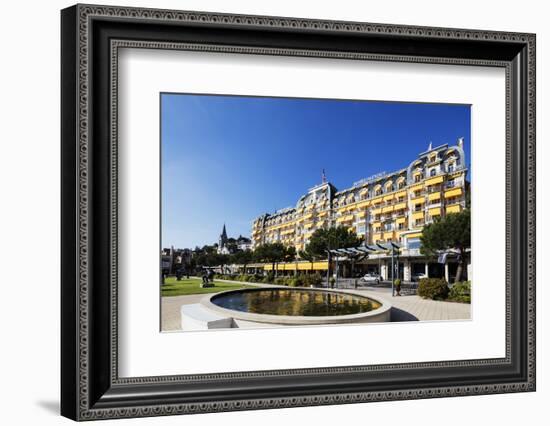 Palace Hotel, Montreux, Vaud, Switzerland, Europe-Christian Kober-Framed Photographic Print