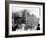 Palace Hotel on Fire after the Earthquake, San Francisco, California, c.1906-null-Framed Photo