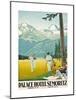 'Palace Hotel St. Moritz'. 1921-Emil Cardinaux-Mounted Giclee Print