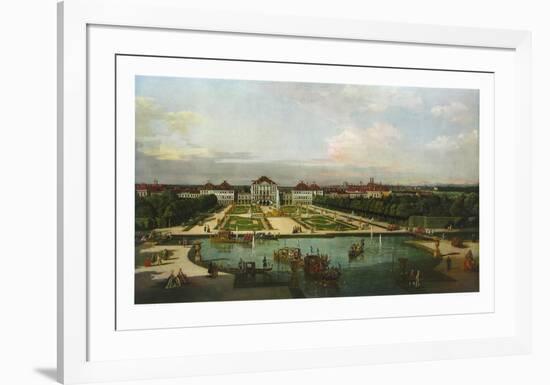 Palace Nymphenburg in Munich-Bernardo Bellotto-Framed Collectable Print