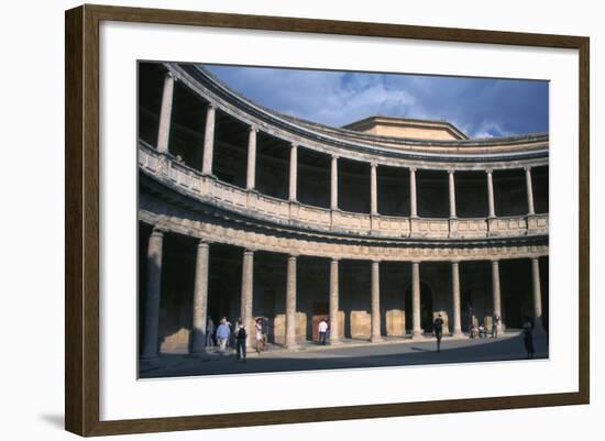 Palace of Charles V, Alhambra, Granada, Andalusia, Spain-Peter Thompson-Framed Photographic Print