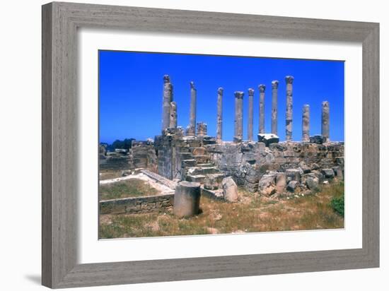 Palace of Columns, Tolmeita, Libya-Vivienne Sharp-Framed Photographic Print